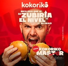 Hamburguesa Chef bufalo queso azul Kombo