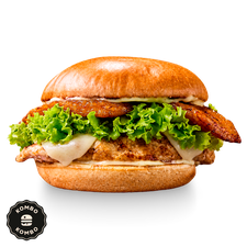 Hamburguesa kokoriko a la plancha + papas y bebida
