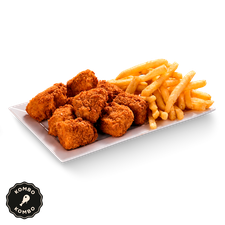 Nuggets kronch (9 uds) + papas y bebida