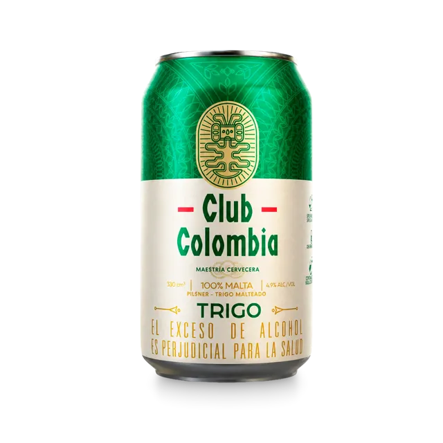 Cerveza Club Colombia trigo (lata)