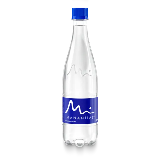 Agua manantial 600 ml sin gas