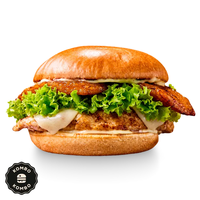 Hamburguesa kokoriko a la plancha + papas y bebida